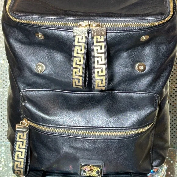 Versace | Bags | Versace Parfums Black Backpack  display picture 3